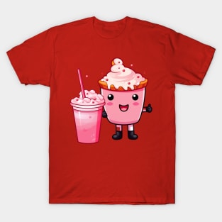 kawaii Ice cream  T-Shirt cute Candy food gilrl T-Shirt